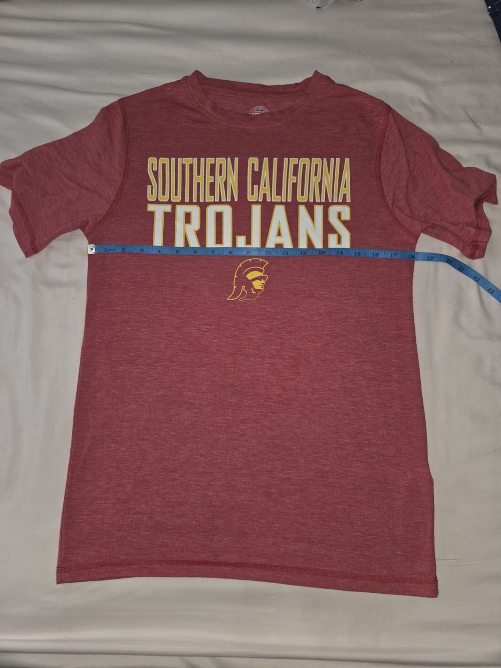 Men's Southern California Trojans Red Crewneck T-Shirt S